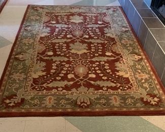 Pottery Barn Handtufted Wool Rugs 5' X 8' and 9'X12'