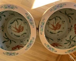 Inside of pots