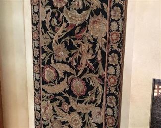 100% Wool Aubusson Chinese Rug 3’ x 5’; Rod Not Included