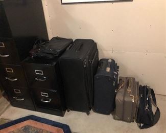 File Cabinets; Luggage