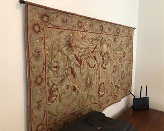 100% Wool Aubusson Chinese Rug 3’ x 5’; Rod Not Included