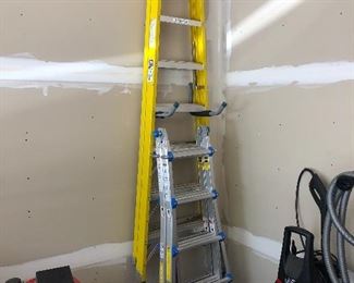 8’ Werner Ladder; Toprung Ladder