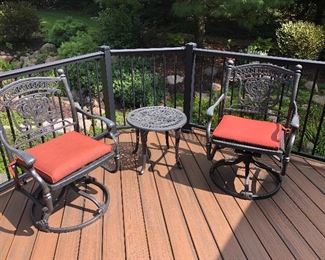 Cast Metal Patio Furniture