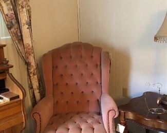  wing back chair