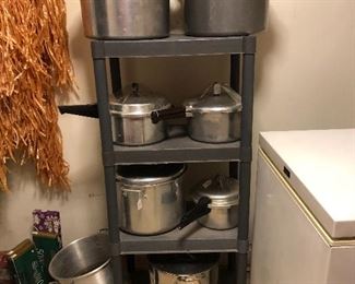 Canning jar pressure cooker, pressure cooker, pots
