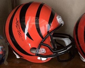  Cincinnati Bengal Signed helmet by Joe Mixon