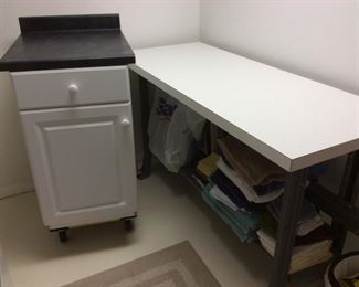 Laundry Storage on Wheels