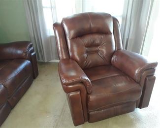 Leather-Like Chair