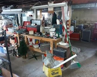 Tools, Tool Boxes, and Home Goods