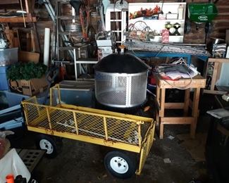 Large Wagon, Fire Pit, and MORE