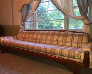 long shot of said sofa