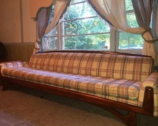 long shot of said sofa