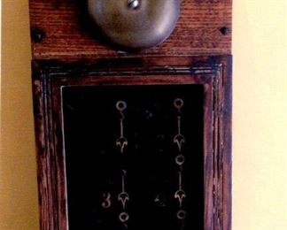 mid-1800s English Downton Abbey-type call box