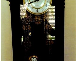 Strasbourg manor wall clock with Westminster chimes