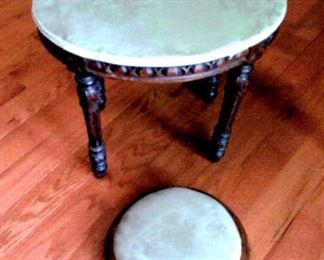 Antique footstools