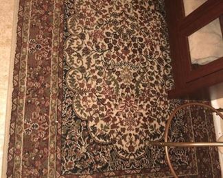 PERSIAN STYLE DETAILED FLOOR RUG MADE OF HIGH QUALITY VIRGIN WOOL PILE - EXCELLENT CONDITION   