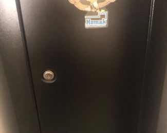 Homak gun cabinet 