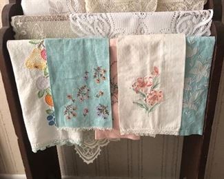 Vintage Embroidered linens 
