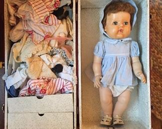 Vintage Doll/Clothes