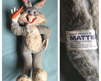 Vintage Mattel Bugs Bunny Doll 