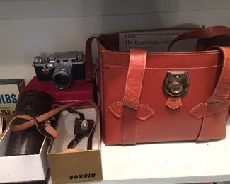 Leica Camera with Accessories (Nikkor Lense)