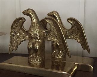Brass Eagle Bookends(Virginia Metalcrafters) 