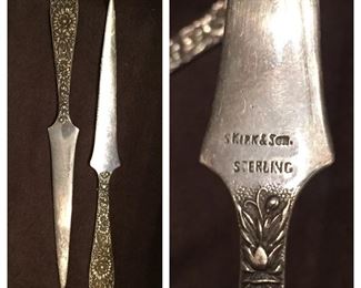 Sterling Letter Openers