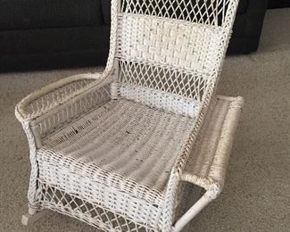 Old Wicker Rocker
