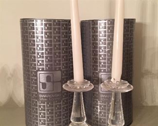 Swarovski Crystal Candlesticks