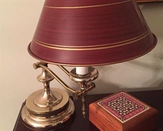Adjustable Brass Lamp