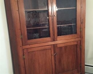 Nice Handmade Corner Cupboard