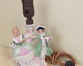 Vintage Porcelain Lamp