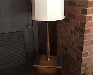 Vintage Drop Sides Table/Lamp Combo
