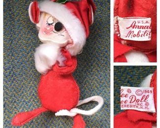 1969 Annalee Mobilitee Mouse