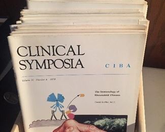 Clinical Symposia Booklets by Ciba