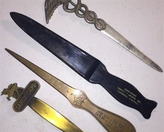 Assorted Letter Openers