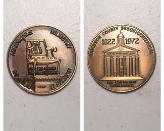 Davidson County Sesquicentennial Token
