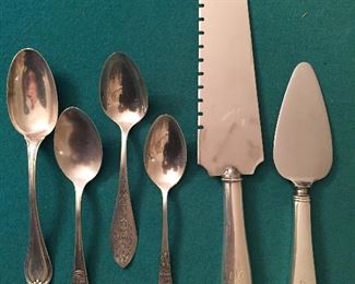 Assortment of Sterling Spoons/Serving Pieces
