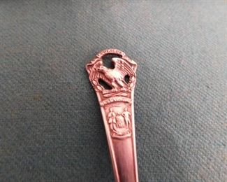Sterling West Virginia Souvenir Spoon