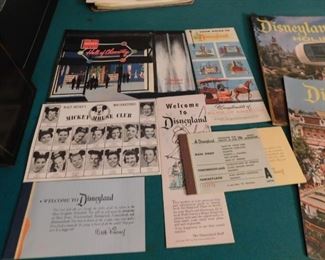 Vintage Disneyland Souvenir Grouping