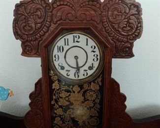Oak Mantle Clock