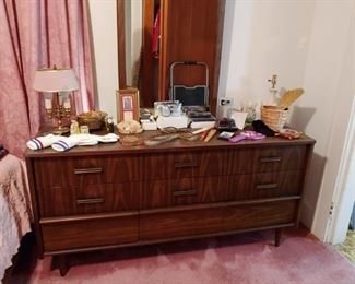 Mid-century Dresser with Mirror