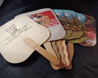 Vintage Advertising Fans