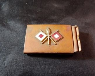 WW2 Signal Corps Belt Buckle