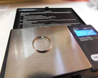 14K Gold Band