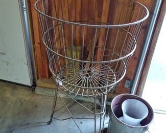 Vintage Metal Basket