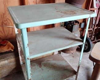Enamel Kitchen/Shop Shelving
