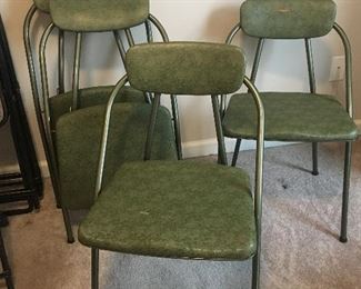 Cosco Avocado Folding Chairs
