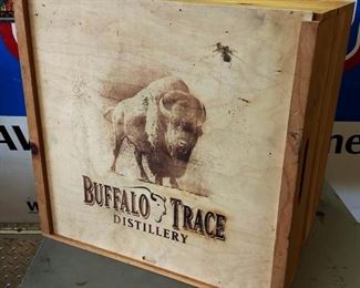 Buffalo Trace Distillery Wood Crate