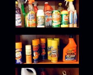 Cleaning Supplies.